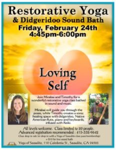 Restorative Yoga Digeridoo Sound Healing @ Harmonia | Sausalito | California | United States